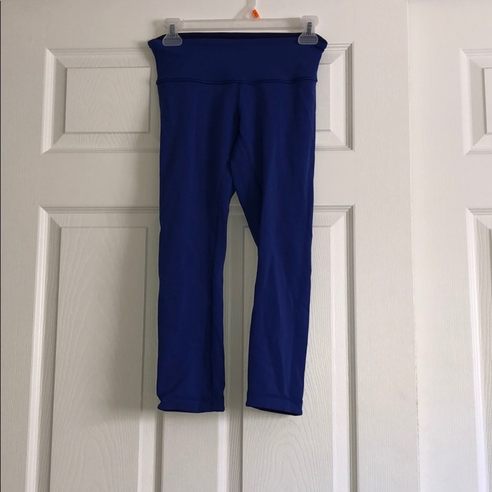 Lululemon Reversible Crop leggings